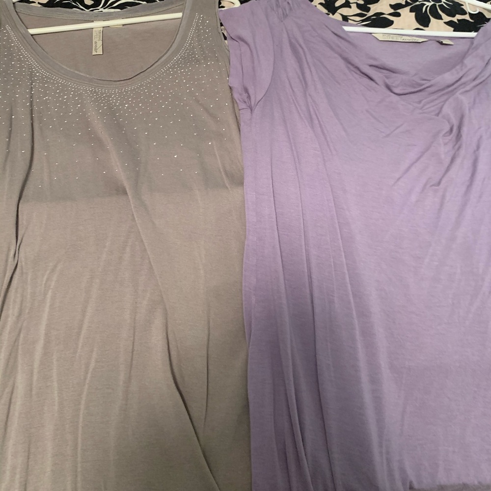 Set of 2 tunic tops from New York & Co size M